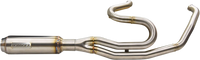 Thumbnail for BASSANI XHAUST 2-into-1 Mid-Length Super Bike Exhaust System - Stainless Steel 1F98SS