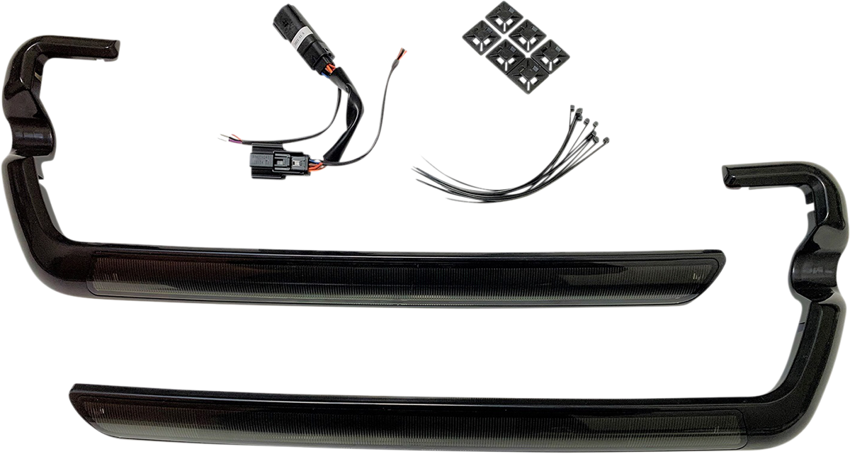 CUSTOM DYNAMICS Marker Light - Saddlebag - Smoke - Black CD-SB-SIDE-SB