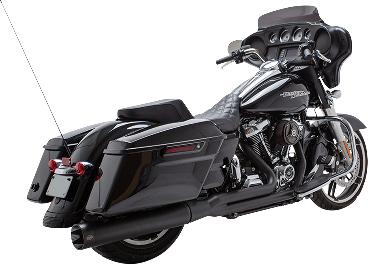 S&S CYCLE 50 State 2:1 Sidewinder? Exhaust - Black 550-0759D