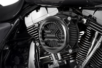 Thumbnail for VANCE & HINES VO2 X Air Intake - Black Wrinkle 42365