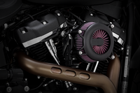 Thumbnail for VANCE & HINES VO2 Rogue Air Intake Kit - Wrinkle Black 40381