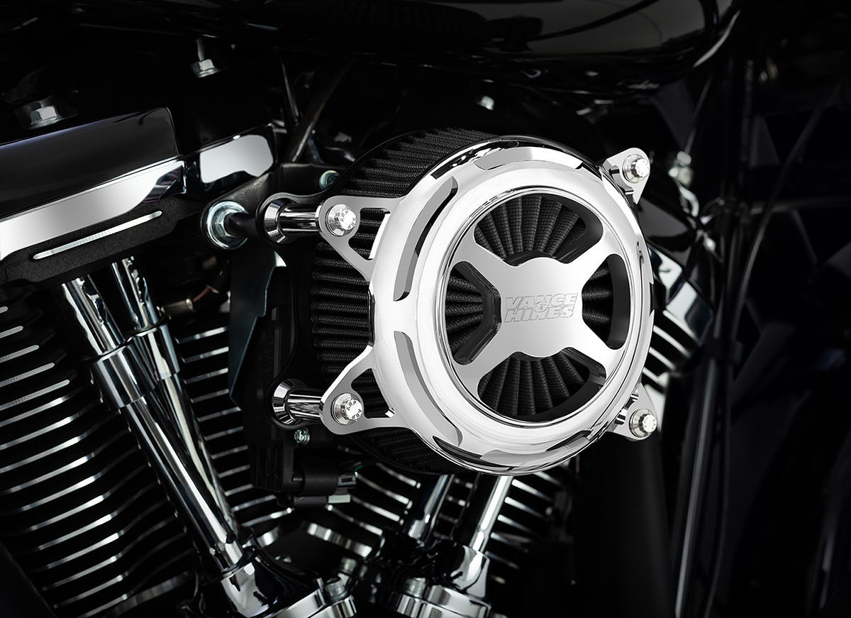 VANCE & HINES VO2 X Air Intake - Chrome 72345