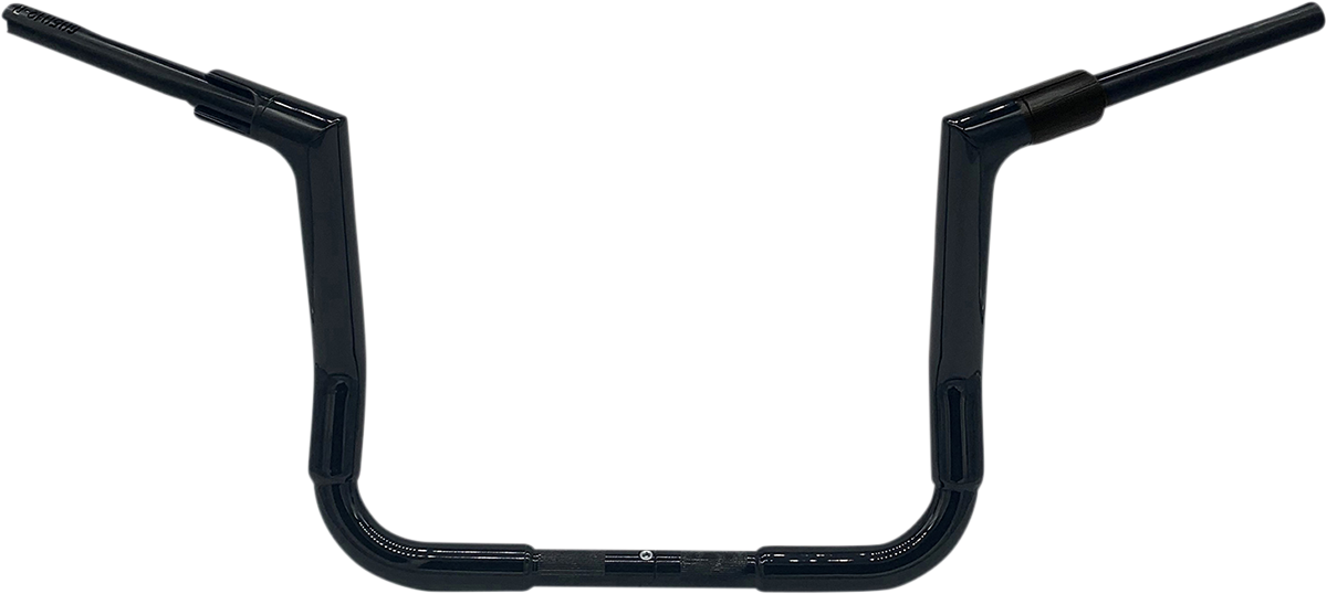 FAT BAGGERS INC. Handlebar - Flat Top - 12" - Black 615012-B