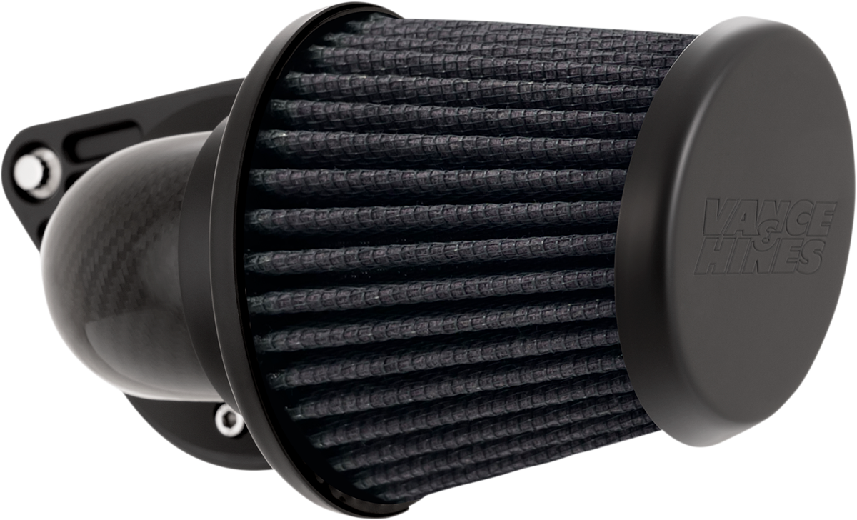 VANCE & HINES VO2 Falcon Air Intake - Weaved Carbon Fiber 40053