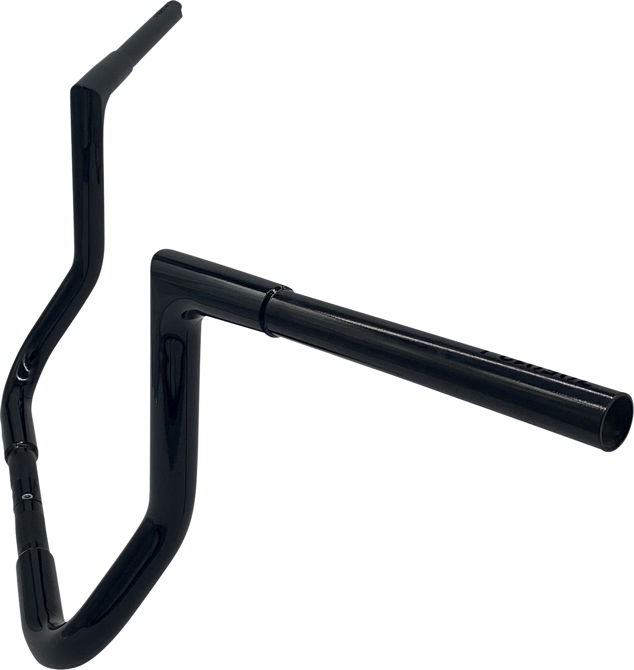 FAT BAGGERS INC. Handlebar Kit - Flat Top - 12" - Black 719012-B