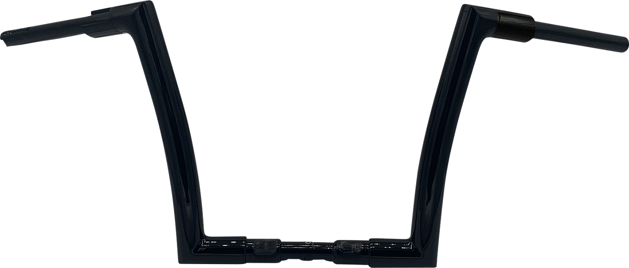 FAT BAGGERS INC. Handlebar - Flat Top - 12" - Black 618012-B