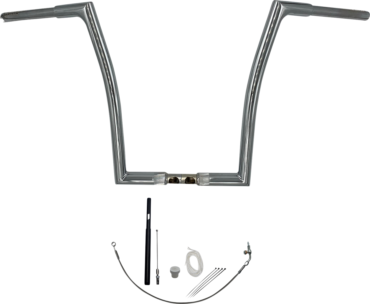 FAT BAGGERS INC. Handlebar Kit - Flat Top - 16" - Chrome 719916