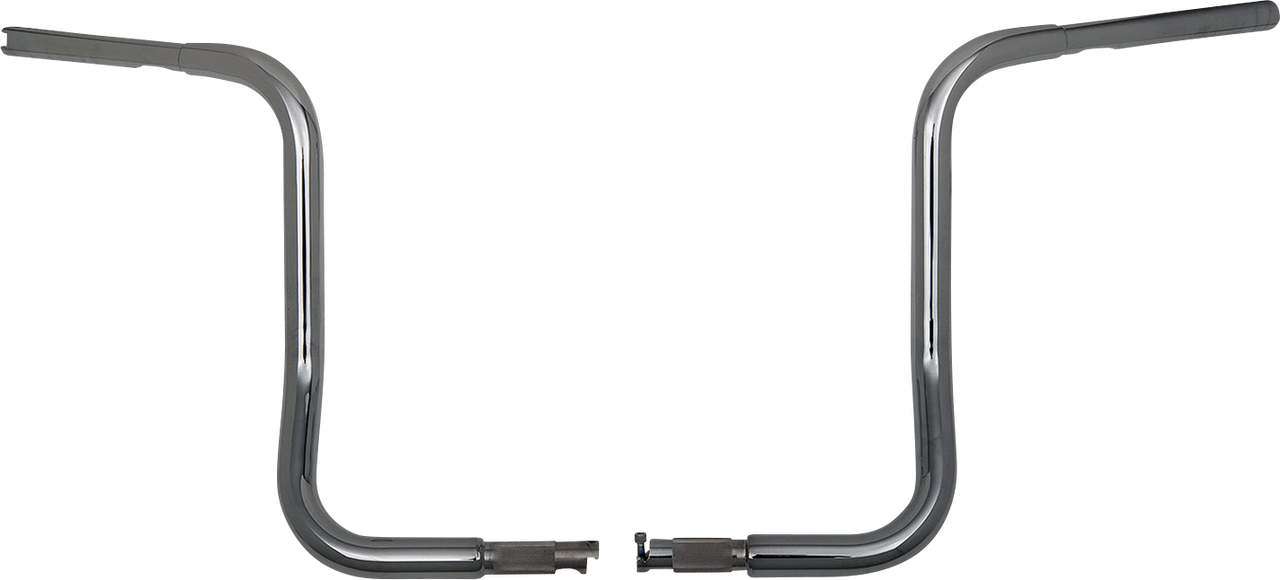 FAT BAGGERS INC. Handlebar Kit - Rounded Top - 14" - Chrome 919414