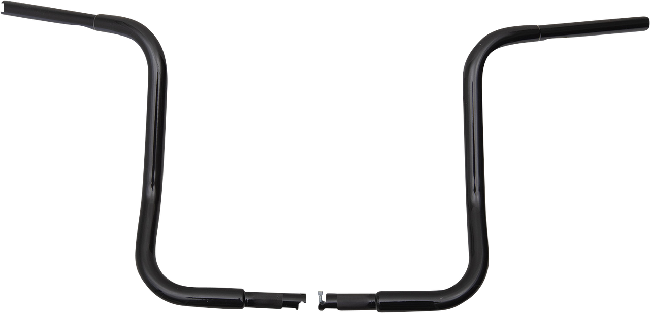 FAT BAGGERS INC. Handlebar Kit - Rounded Top - 14" - Black 919414-B
