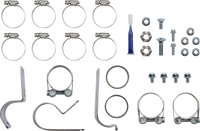 Thumbnail for S&S CYCLE El Dorado Dual Exhaust System - Chrome - Black Tracer 550-0678B