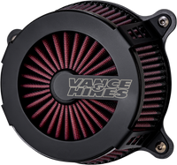 Thumbnail for VANCE & HINES VO2 Cage Fighter Air Intake Kit - Black Contrast 40366