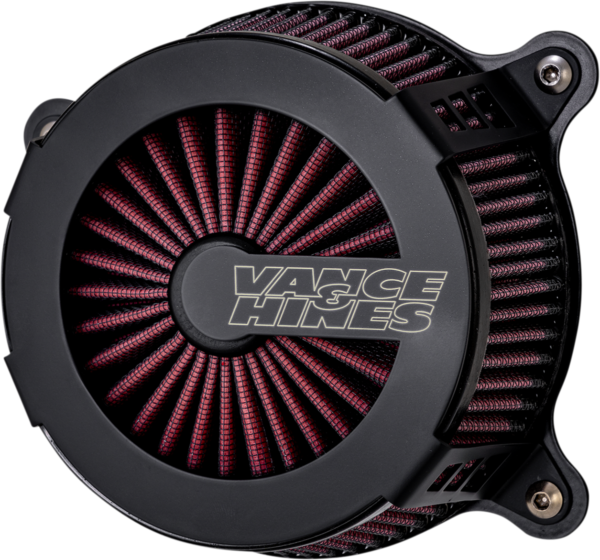 VANCE & HINES VO2 Cage Fighter Air Intake Kit - Black Contrast 40367