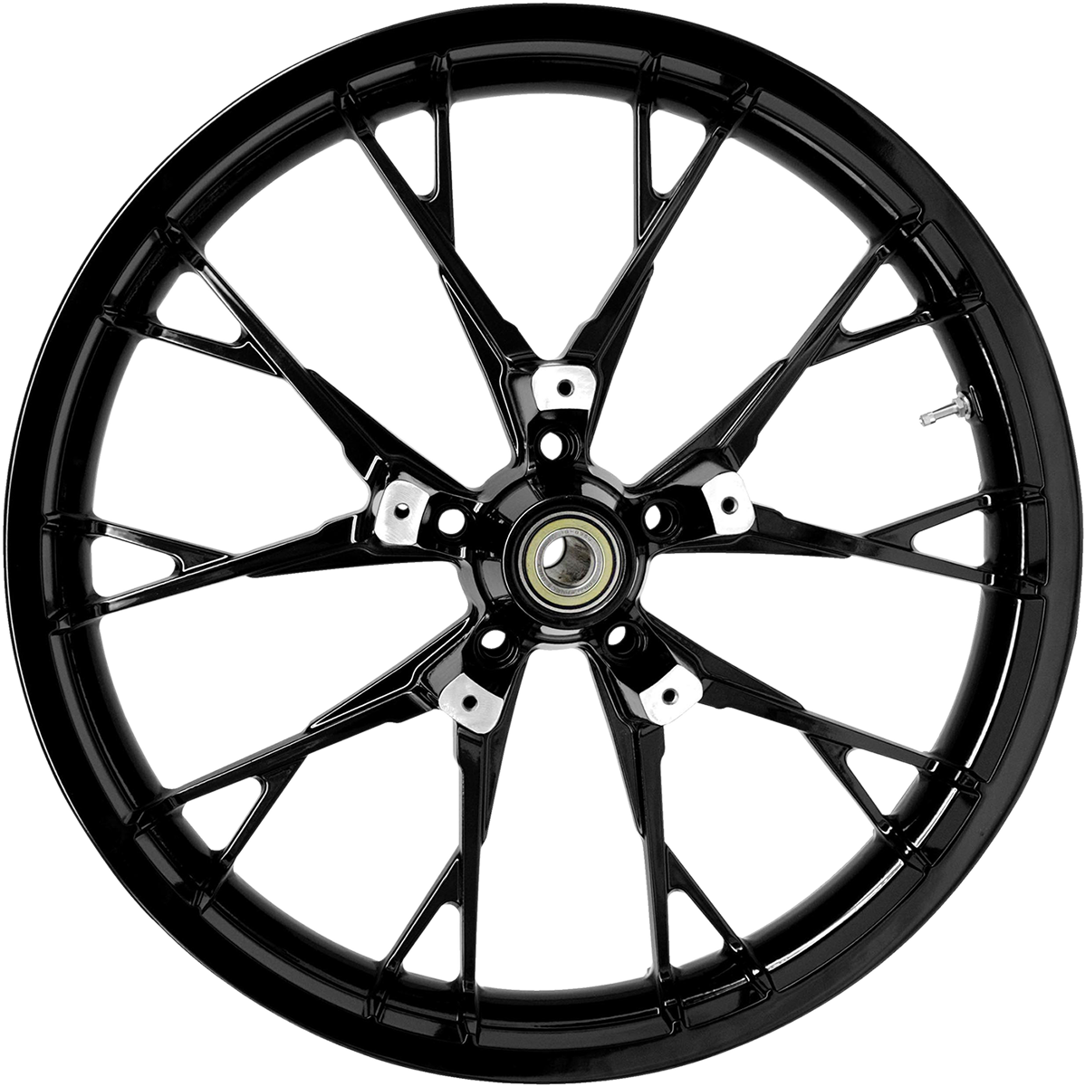 COASTAL MOTO Wheel - Marlin - Front - Dual Disc/with ABS - Black - 21x3.5 3D-MAR213SBABST