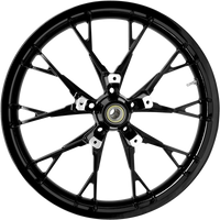 Thumbnail for COASTAL MOTO Wheel - Marlin - Front - Dual Disc/without ABS - Black - 21x3.5 3D-MAR213SB07