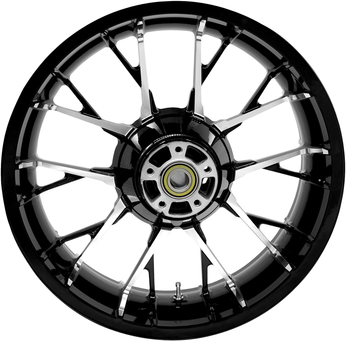COASTAL MOTO Wheel - Marlin - Rear - Single Disc/with ABS - Black Cut - 18x5.5 3D-MAR185BCABST