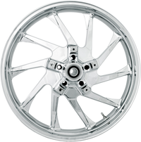 Thumbnail for COASTAL MOTO Wheel - Hurricane 3D - Front - Dual Disc/with ABS - Chrome - 21x3.5 3D-HUR213CHABST