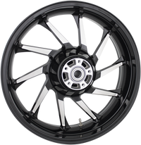 Thumbnail for COASTAL MOTO Wheel - Hurricane 3D - Rear - Single Disc/with ABS - Black Cut - 18x5.5 3D-HUR185BCABST