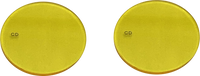 Thumbnail for CUSTOM DYNAMICS Fog Light Lens - Yellow PB-FOG-LENS-Y