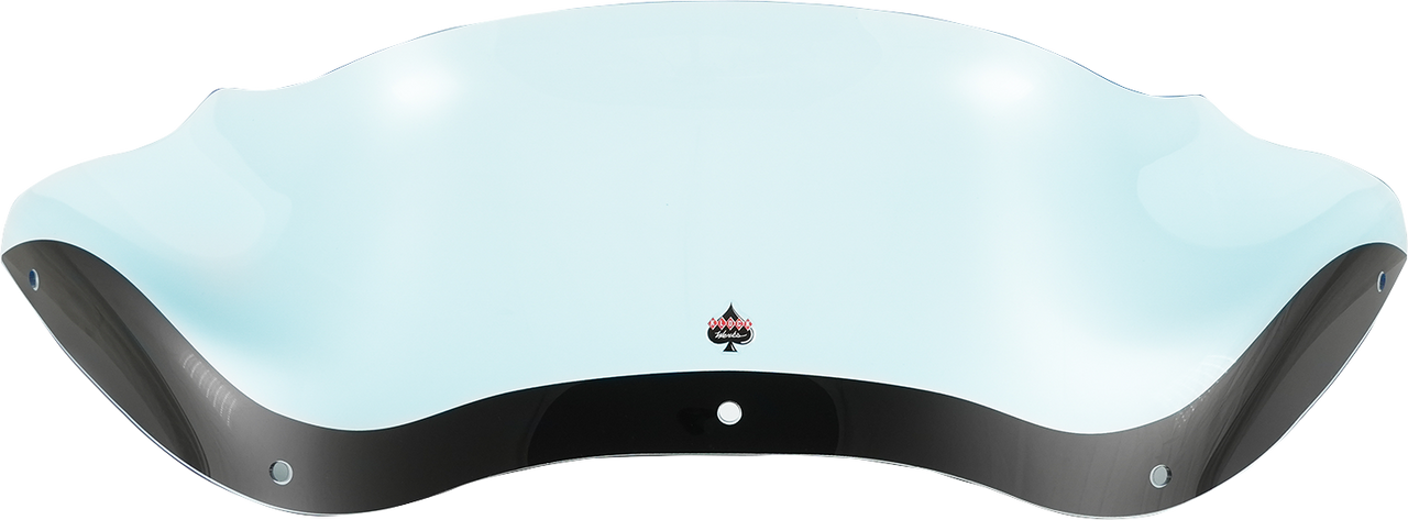 KLOCK WERKS Kolor Flare* Windshield - 8" - Blue Ice - FLTR KWW-01-0627