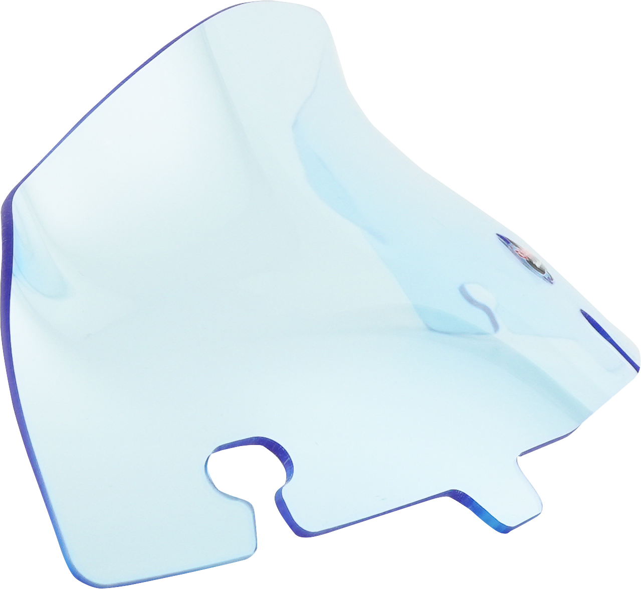 KLOCK WERKS Kolor Flare* Windshield - 4" - Blue Ice - FLH KWW-01-0652