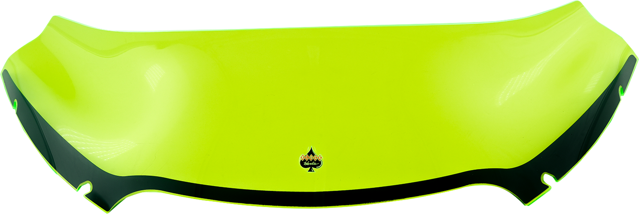 KLOCK WERKS Kolor Flare* Windshield - 6" - Green Ice - FLTR KWW-01-0631