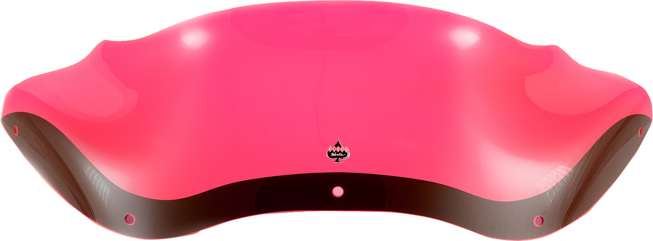KLOCK WERKS Kolor Flare* Windshield - 8" - Pink Ice - FLTR KWW-01-0625