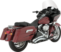Thumbnail for VANCE & HINES Big Radius Exhaust System - Chrome 26342