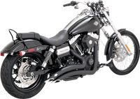 Thumbnail for VANCE & HINES Big Radius Exhaust System - Black 43371
