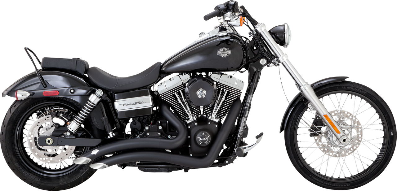 VANCE & HINES Big Radius Exhaust System - Black 43371
