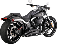 Thumbnail for VANCE & HINES Big Radius Exhaust System - Black 46365