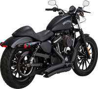 Thumbnail for VANCE & HINES Big Radius Exhaust System - Black 46367