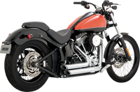 Thumbnail for VANCE & HINES Shortshots Staggered Exhaust System - Chrome 17325