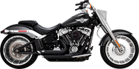 Thumbnail for VANCE & HINES Shortshots Staggered Exhaust System - Matte Black 47335