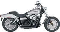 Thumbnail for VANCE & HINES Shortshots Staggered Exhaust System - Matte Black 47317