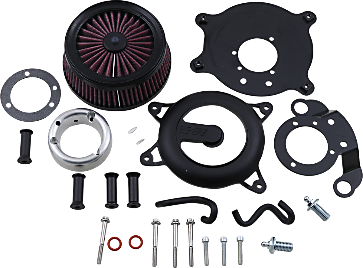 VANCE & HINES VO2 Rogue Air Intake Kit - Wrinkle Black 40373