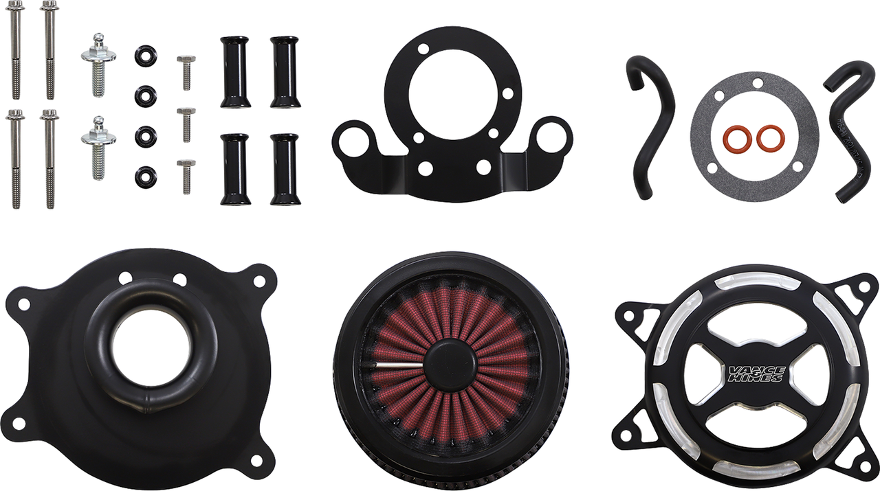 VANCE & HINES VO2 X Air Intake - Black Contrast 42339