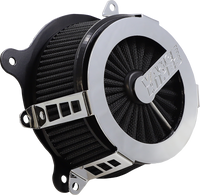 Thumbnail for VANCE & HINES VO2 Cage Fighter Air Intake Kit - Chrome 70355