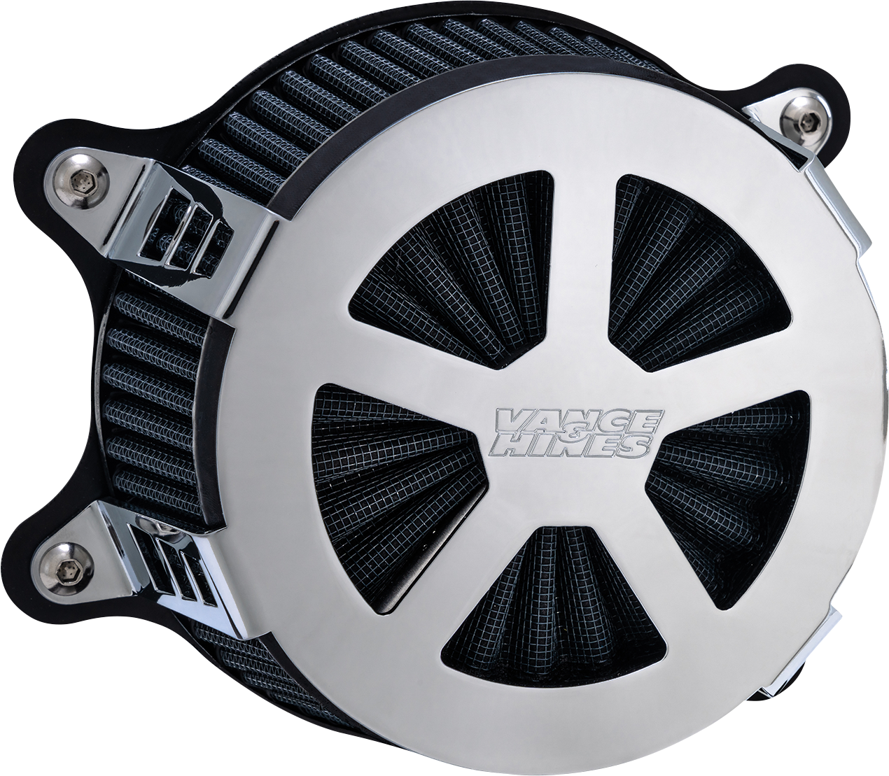 VANCE & HINES VO2 Radiant V Air Intake - Chrome 71460