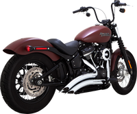 Thumbnail for VANCE & HINES Big Radius Exhaust System - Chrome 26377
