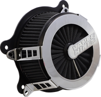 Thumbnail for VANCE & HINES VO2 Cage Fighter Air Intake Kit - Chrome 70357