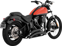Thumbnail for VANCE & HINES Big Radius Exhaust System - Black 46369