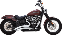Thumbnail for VANCE & HINES Big Radius Exhaust System - Chrome 26377