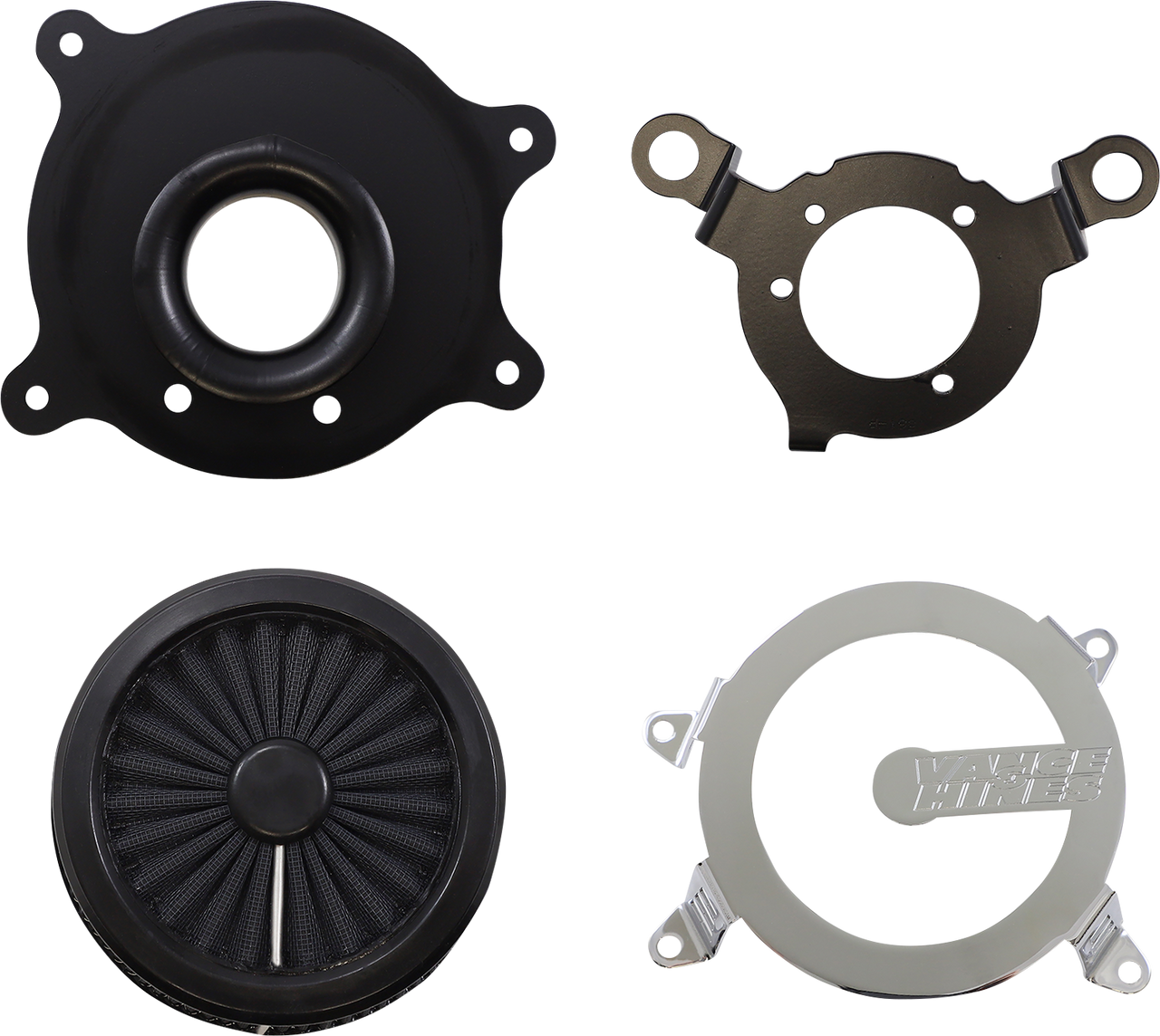 VANCE & HINES VO2 Cage Fighter Air Intake Kit - Chrome 70357
