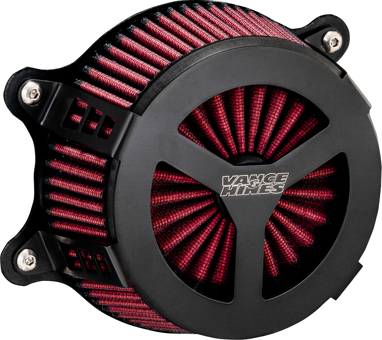 VANCE & HINES VO2 Radiant III Air Intake - Ceramic Black 41450
