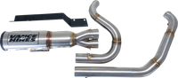 Thumbnail for VANCE & HINES Hi-Output RR Exhaust System - Brushed 27321