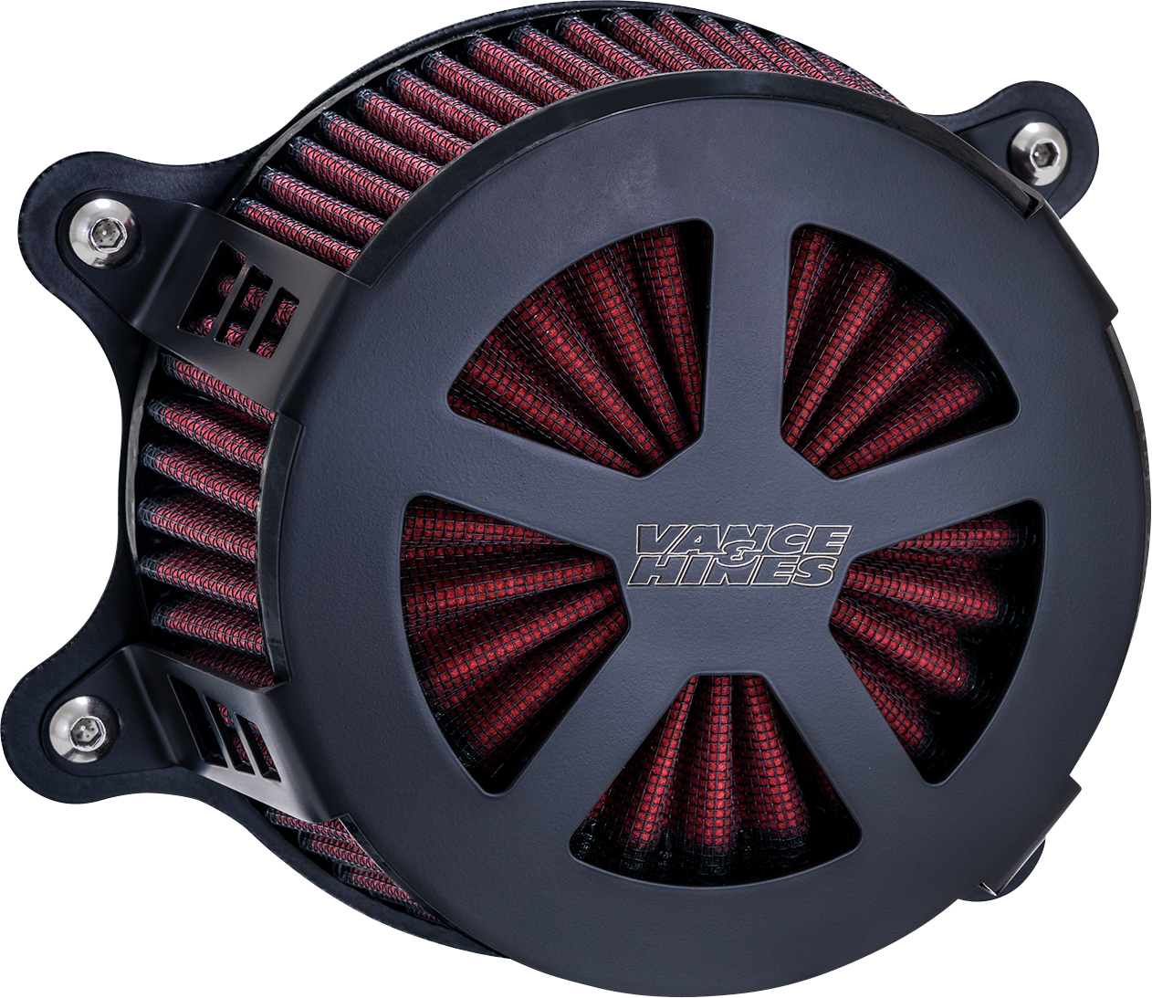 VANCE & HINES VO2 Radiant V Air Intake - Black Ceramic 41462