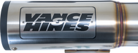 Thumbnail for VANCE & HINES Hi-Output RR Exhaust System - Brushed 27321