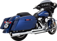 Thumbnail for VANCE & HINES Pro Pipe Exhaust System - Chrome 17383