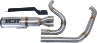 Thumbnail for VANCE & HINES Hi-Output RR Exhaust System - Brushed 27321