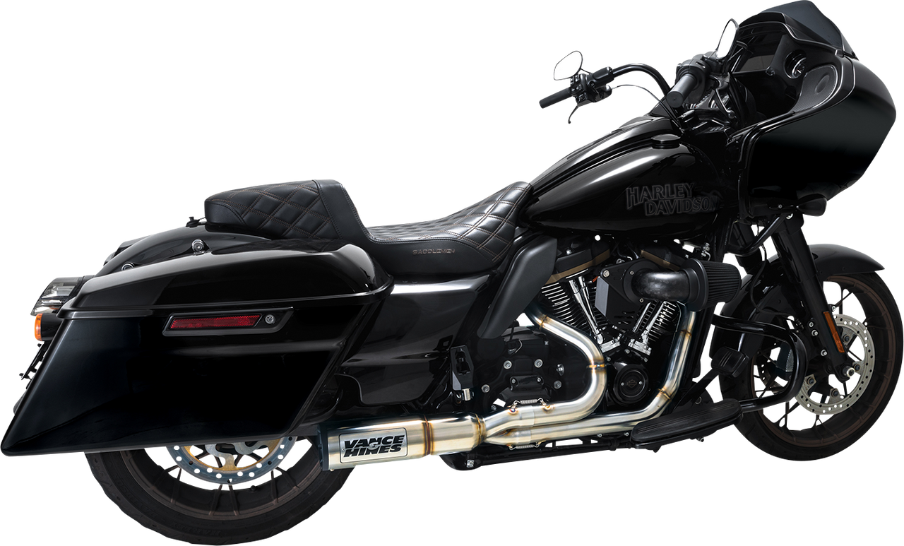 VANCE & HINES Hi-Output RR Exhaust System - Matte Black 47321